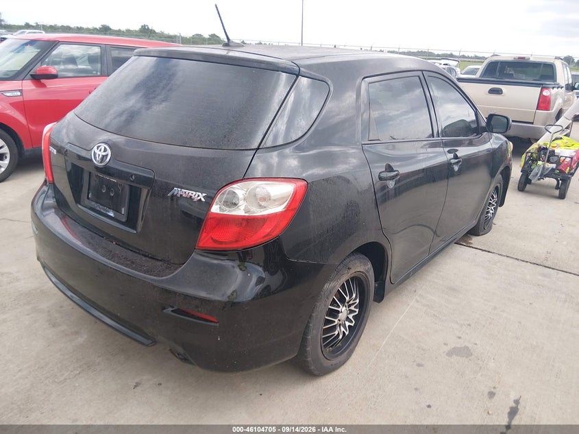 Vin: 2t1ku4ee7ac398663, lot: 46604363, toyota matrix 20104