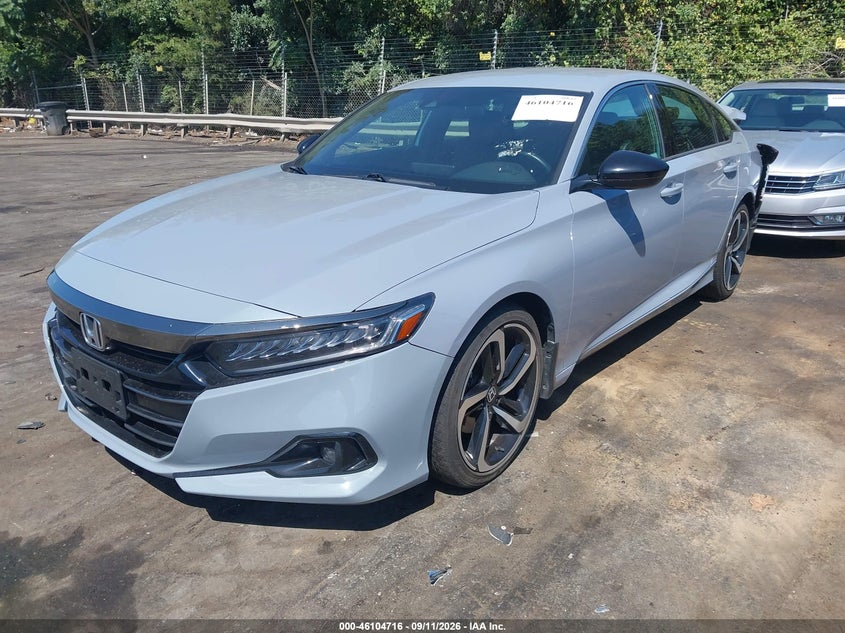 Vin: 1hgcv1f38na013989, lot: 46604374, honda accord sport 20222