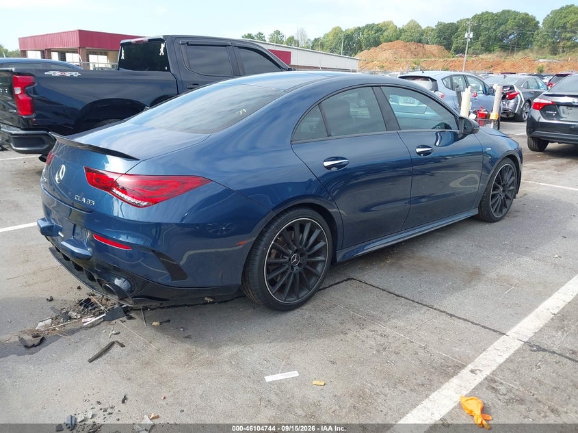 Vin: w1k5j5bb1nn315808, lot: 46604402, mercedes-benz amg cla 35 4matic 20224