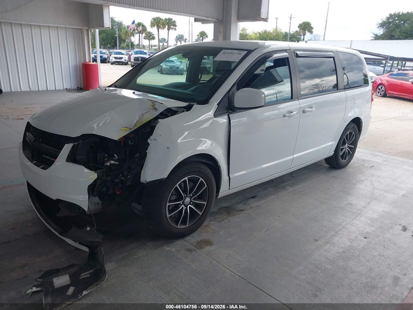 Vin: 2c4rdgcg4kr504590, lot: 46604414, dodge grand caravan sxt 20192