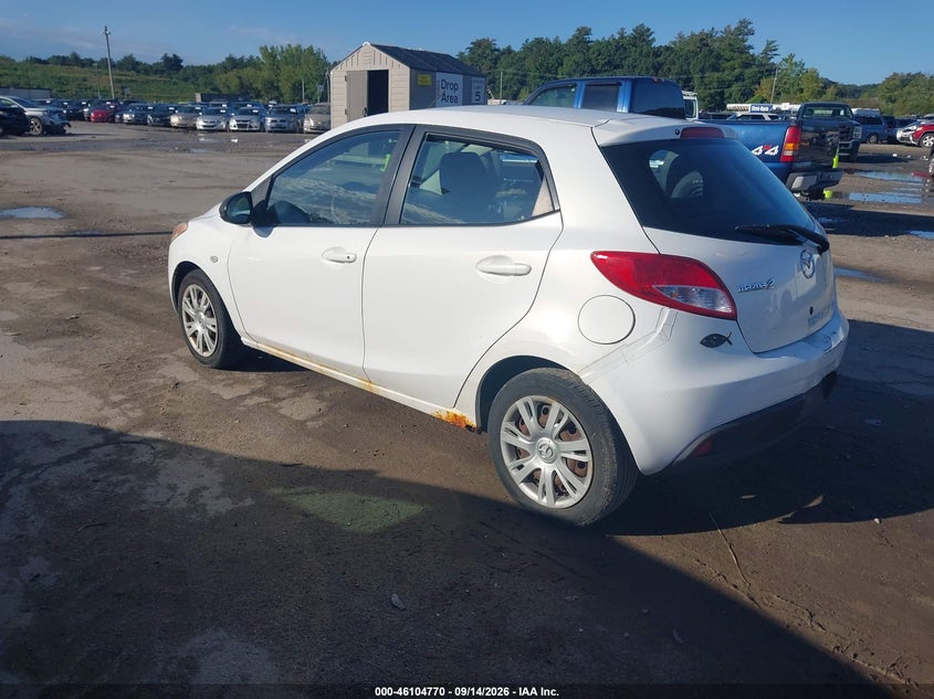 MAZDA MAZDA2 2012 VIN JM1DE1KZ4C0133370