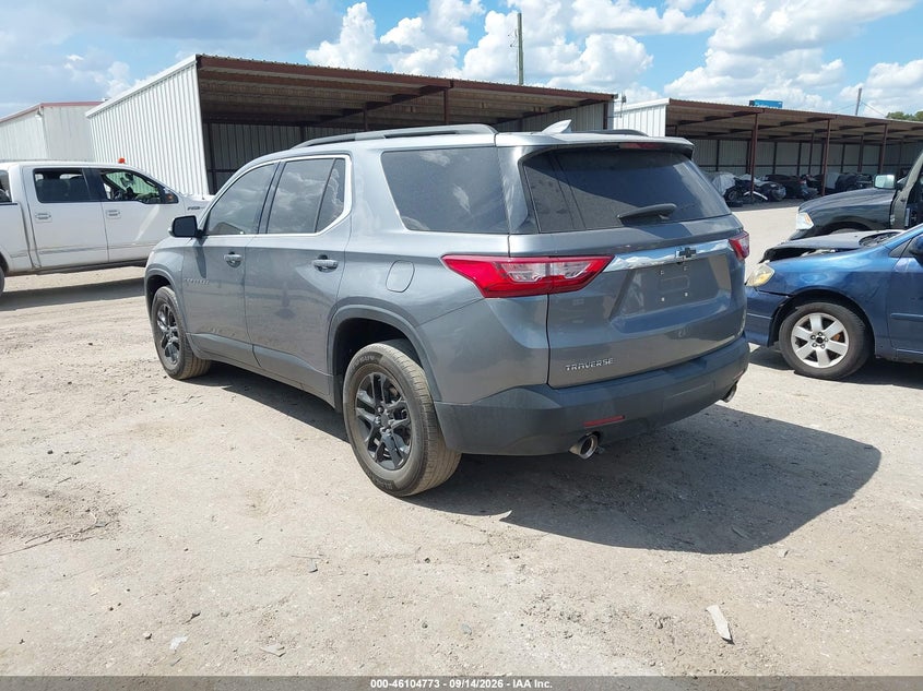 Vin: 1gnergkw0mj225578, lot: 46604431, chevrolet traverse fwd lt cloth 20213