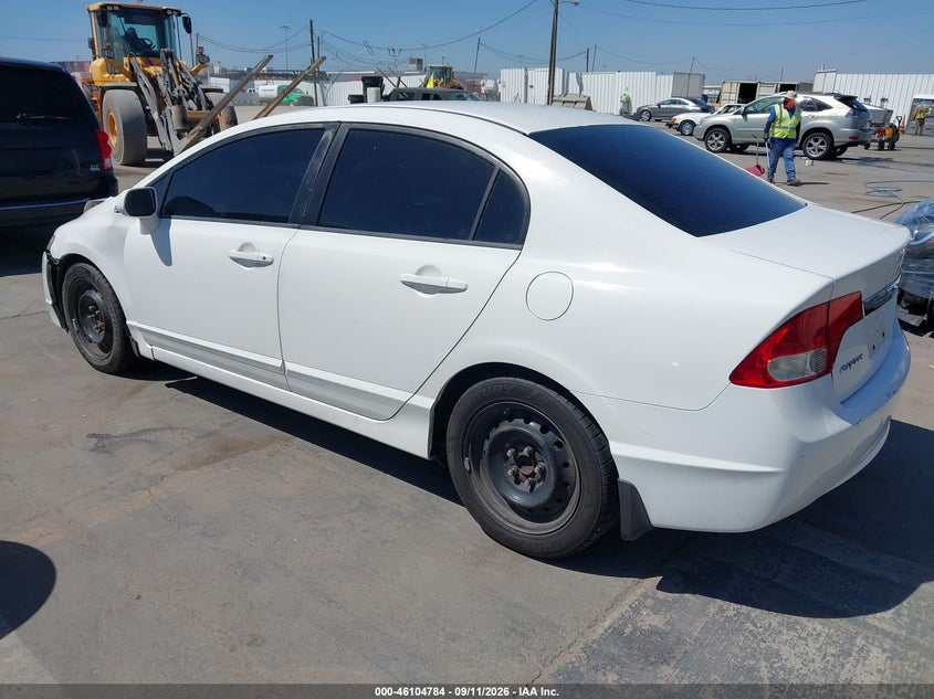 Vin: 2hgfa1f59ah521801, lot: 46604442, honda civic lx 20103