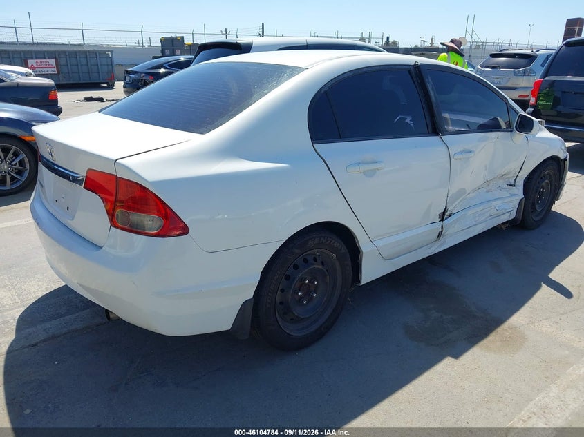 Vin: 2hgfa1f59ah521801, lot: 46604442, honda civic lx 20104
