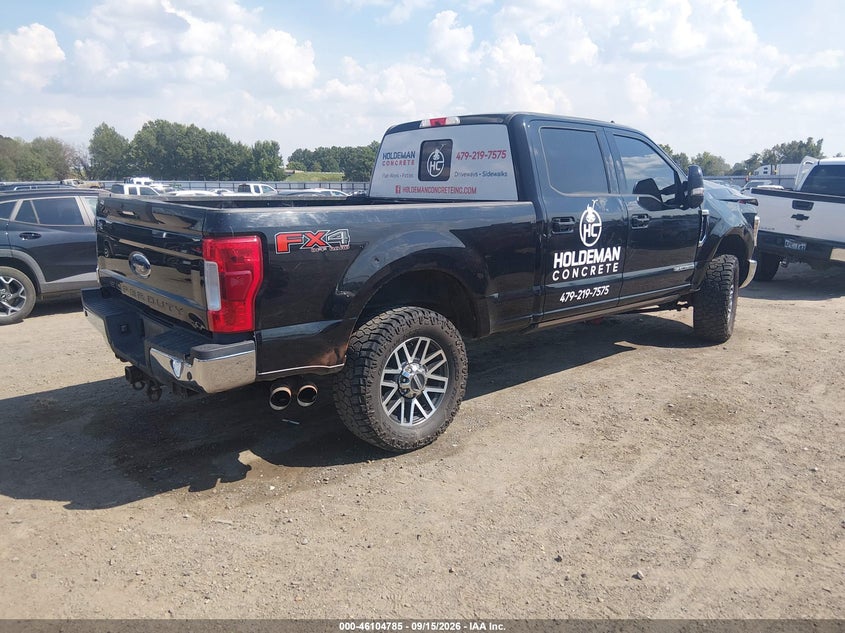 Vin: 1ft7w2bt7keg83465, lot: 46604443, ford f-250 lariat 20194