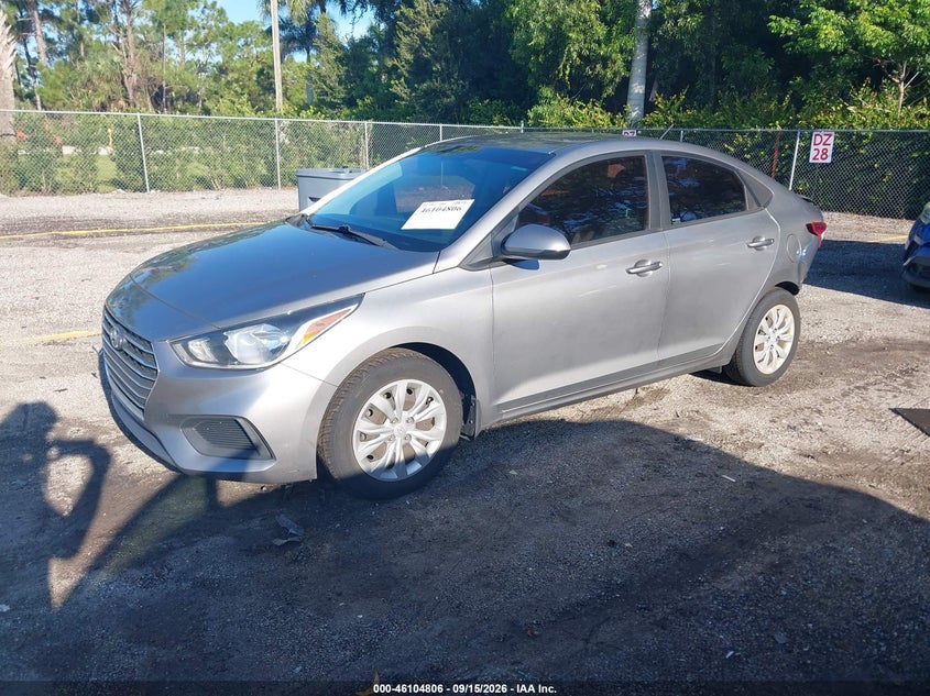 Vin: 3kpc24a63me135813, lot: 46604464, hyundai accent se 20212