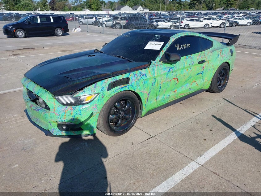 Vin: 1fa6p8thxh5329833, lot: 46604468, ford mustang ecoboost 20172