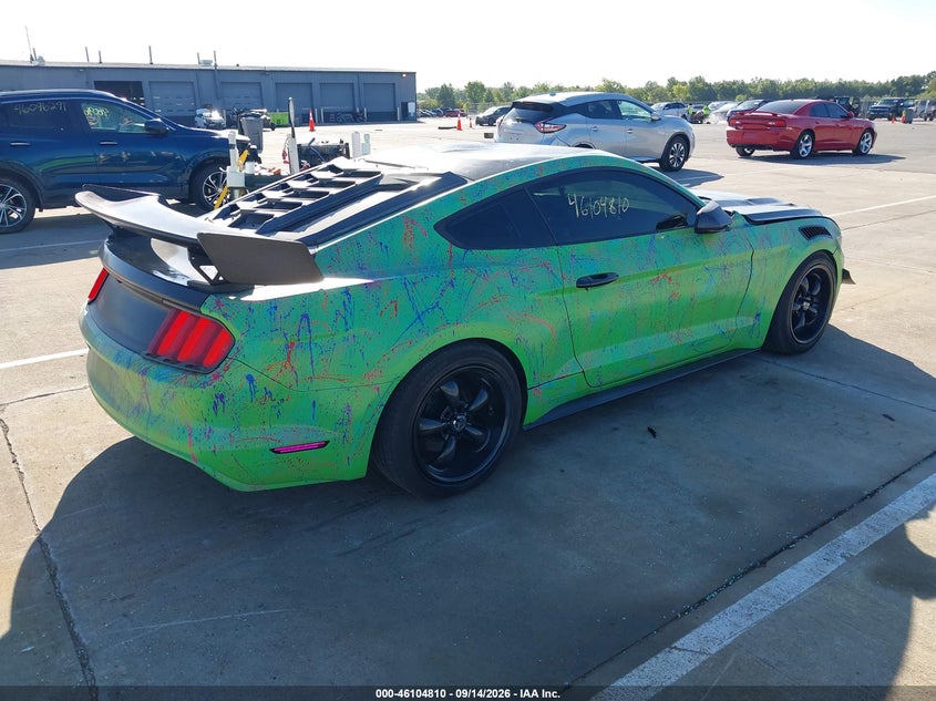 Vin: 1fa6p8thxh5329833, lot: 46604468, ford mustang ecoboost 20174