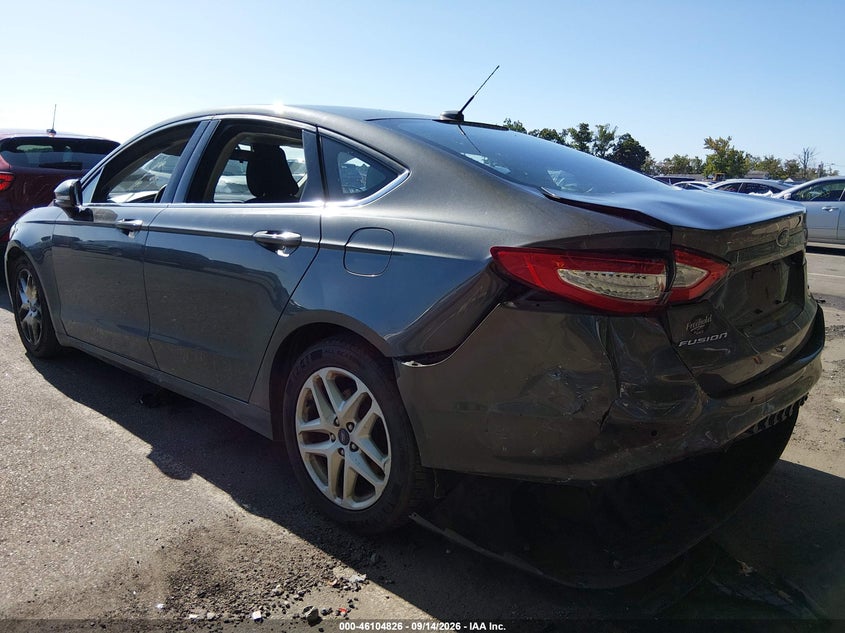 Vin: 3fa6p0h78gr101200, lot: 46604484, ford fusion se 20163