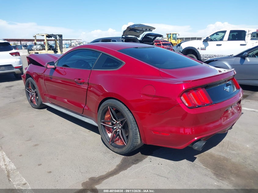 Vin: 1fa6p8th1f5330138, lot: 46604496, ford mustang ecoboost 20153