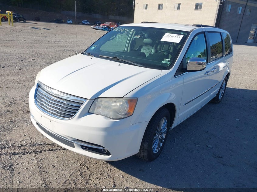 2013 Chrysler Town & Country Touring-L, Ходовая, IAAI, VIN 2C4RC1CG2DR570879 — фото 2