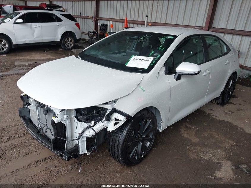 Vin: 5yfp4mce3tp253065, lot: 46604507, toyota corolla se 20262