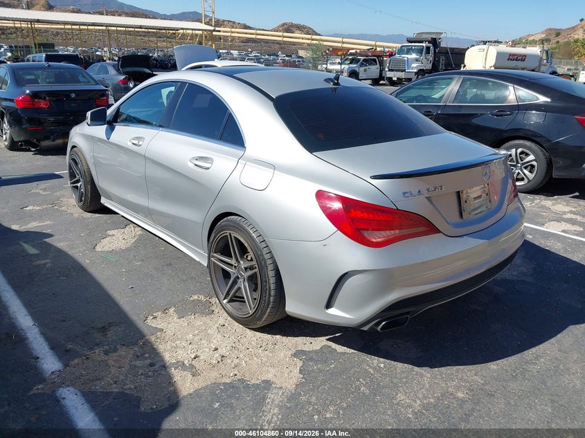 Vin: wddsj4eb6en049520, lot: 46604518, mercedes-benz cla 250 20143