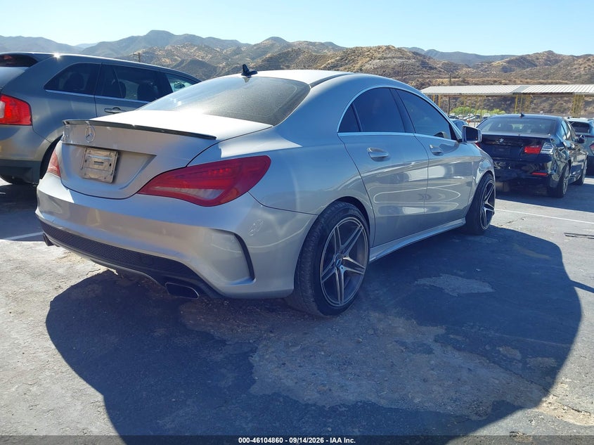 Vin: wddsj4eb6en049520, lot: 46604518, mercedes-benz cla 250 20144