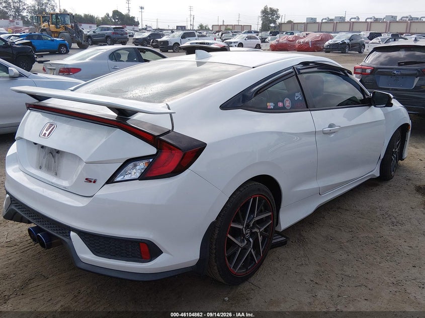 Vin: 2hgfc3a52hh750893, lot: 46604521, honda civic si 20174