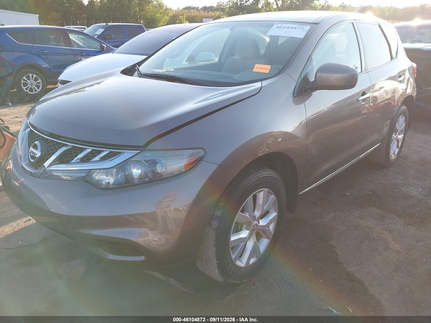 Vin: jn8az1mu6cw101871, lot: 46604530, nissan murano s 20122