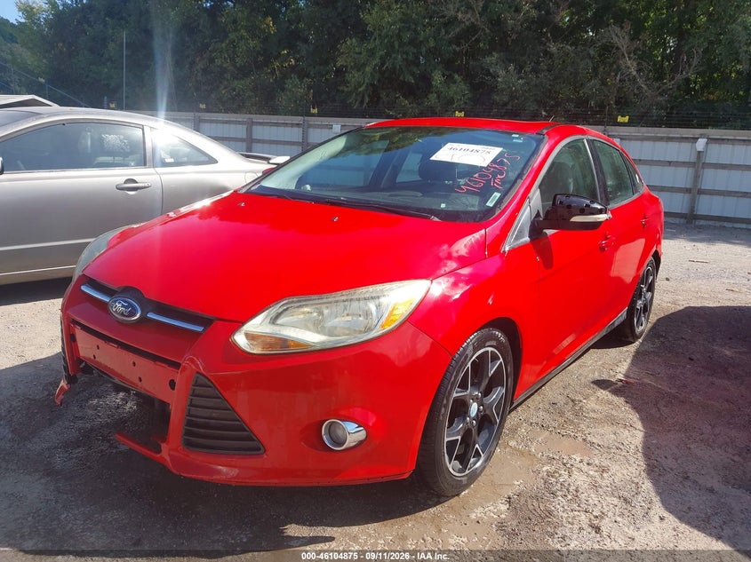 2013 Ford Focus, Звичайний знос, IAAI, VIN 1FADP3F22DL137345 — фото 2