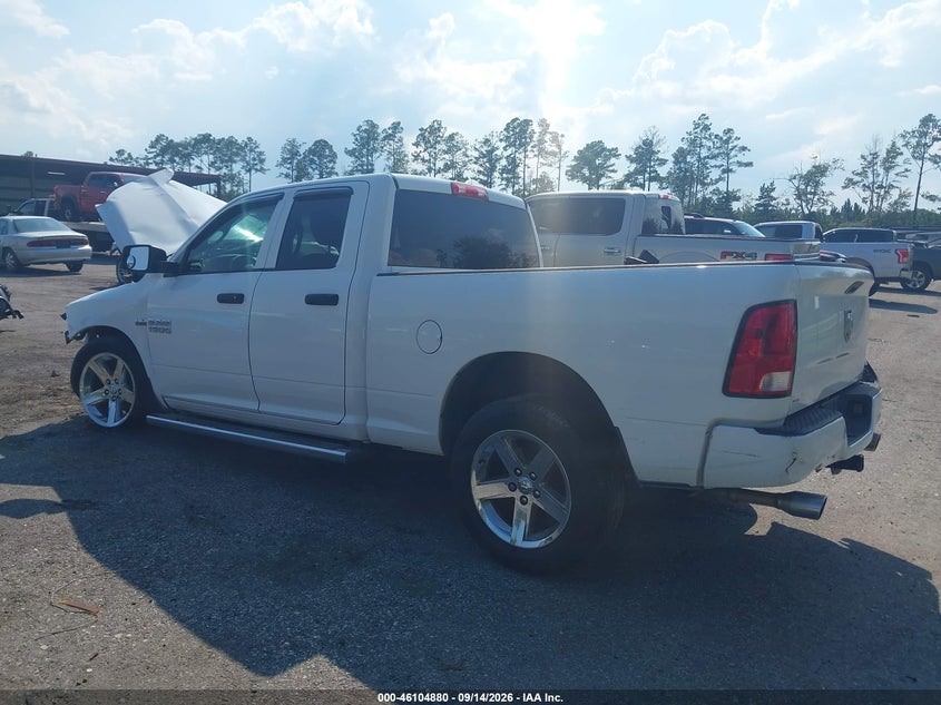 Vin: 1c6rr6ft1es205962, lot: 46604538, ram 1500 express 20143