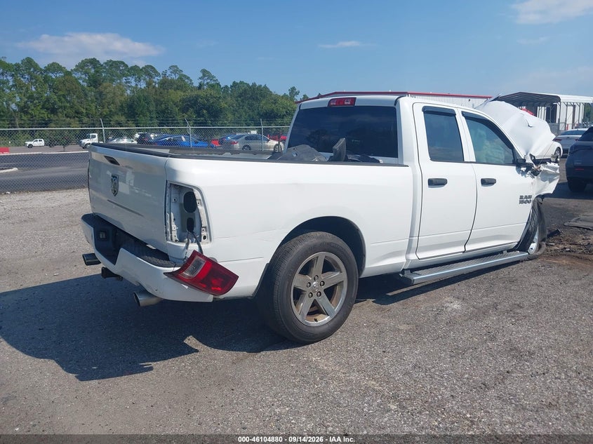 Vin: 1c6rr6ft1es205962, lot: 46604538, ram 1500 express 20144