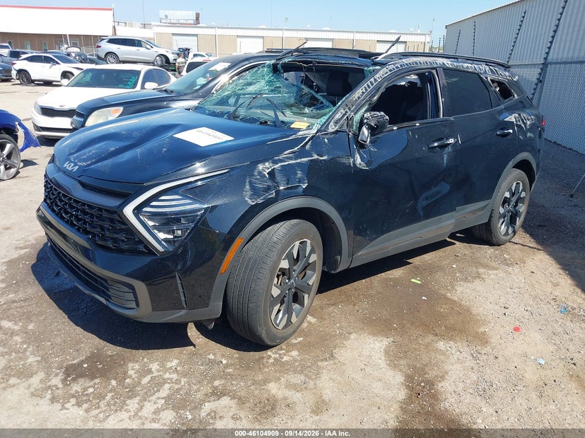 Vin: 5xyk6cdf9rg223149, lot: 46604567, kia sportage x-line 20242