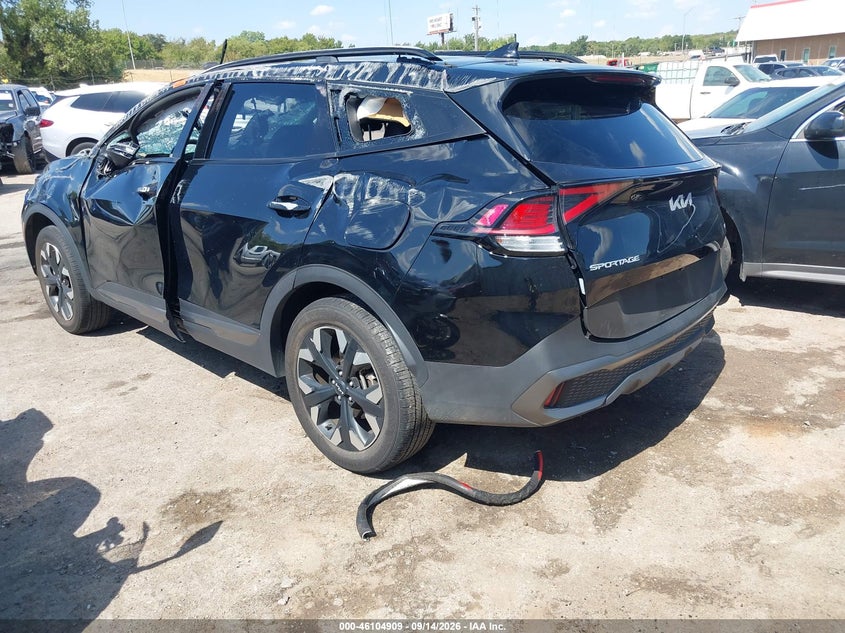 Vin: 5xyk6cdf9rg223149, lot: 46604567, kia sportage x-line 20243
