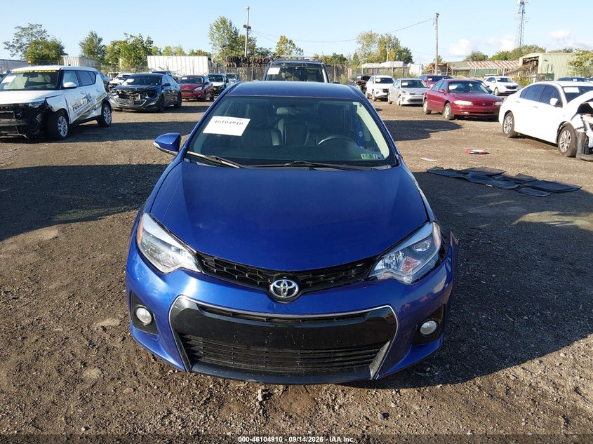 TOYOTA COROLLA 2015 VIN 2T1BURHE4FC352112