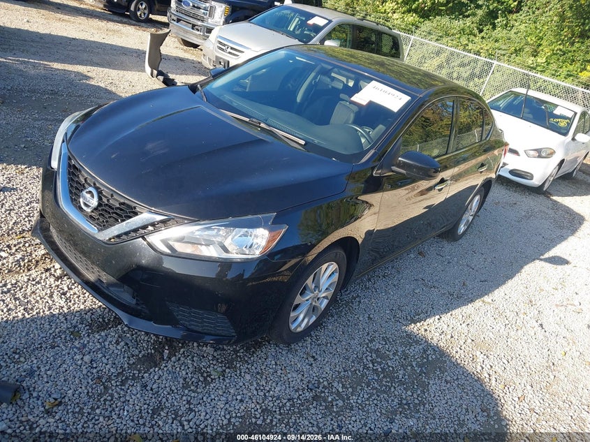 Vin: 3n1ab7ap7jy259484, lot: 46604582, nissan sentra sv 20182
