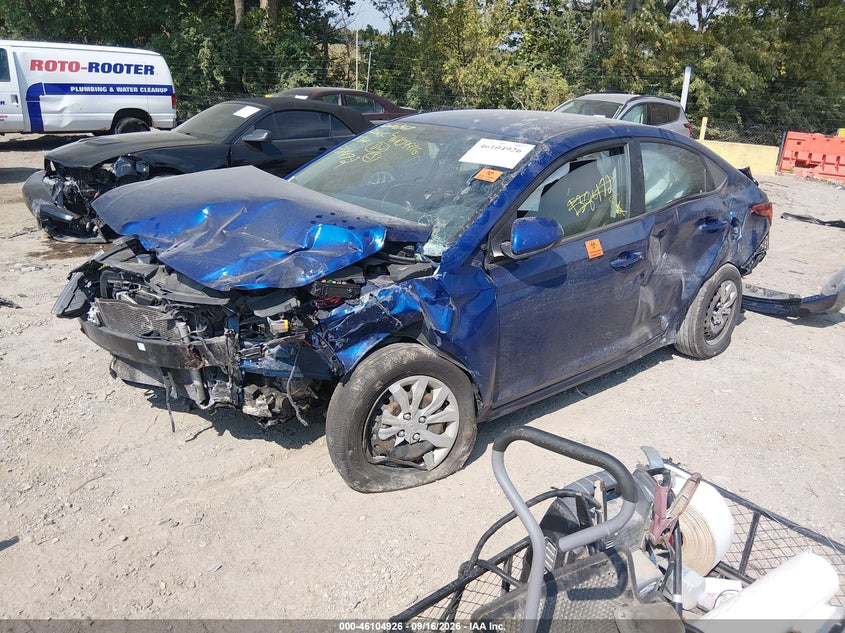 Vin: 3kpc24a67me138472, lot: 46604584, hyundai accent se/sel 20212