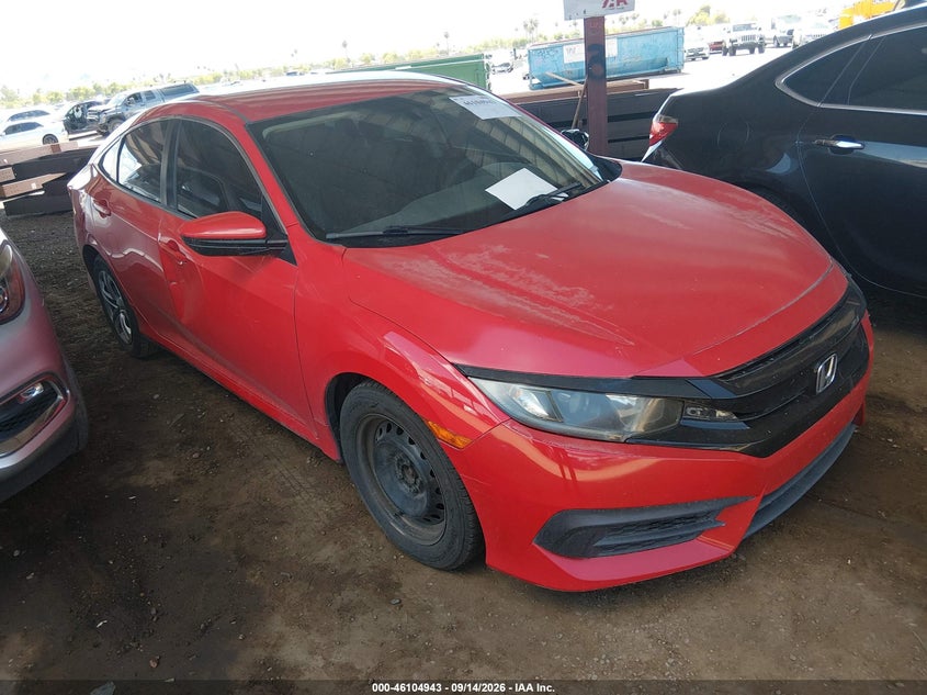 Vin: 2hgfc2f5xgh538180, lot: 46604601, honda civic lx 2016 img_1