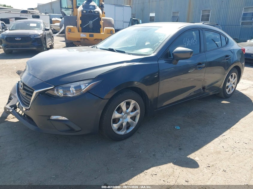 Vin: 3mzbm1u70fm227072, lot: 46604608, mazda mazda3 i sport 20152