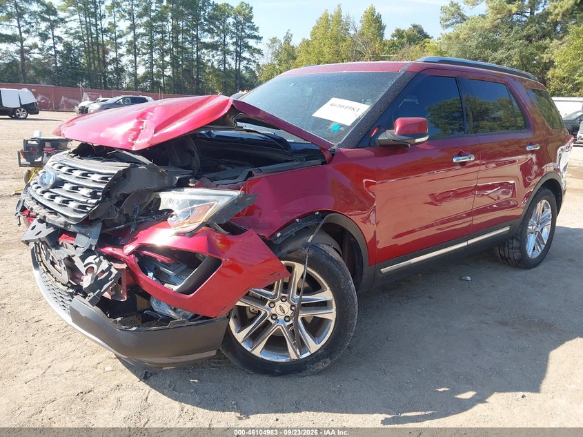 Vin: 1fm5k7f88gga51474, lot: 46604641, ford explorer limited 20162