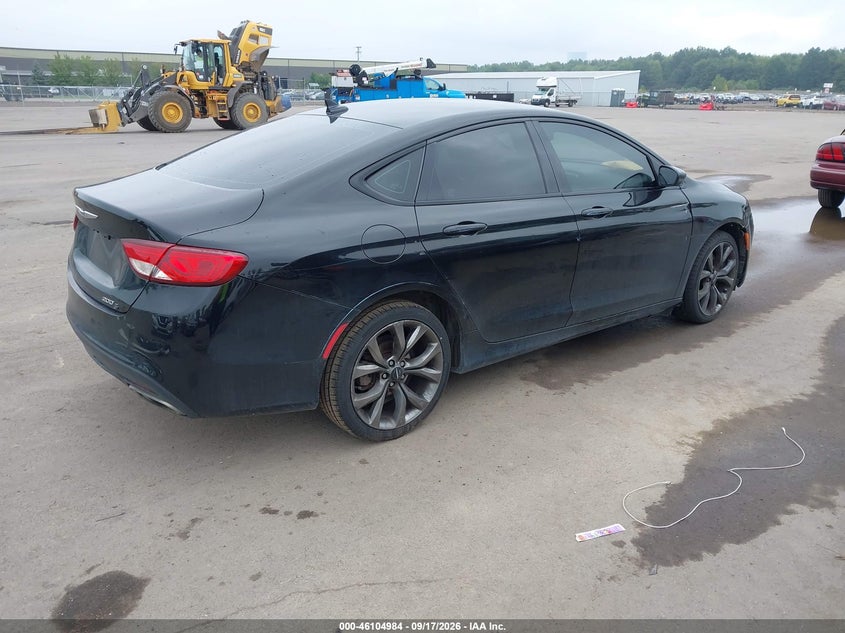 Vin: 1c3cccbb6fn635339, lot: 46604642, chrysler 200 s 20154