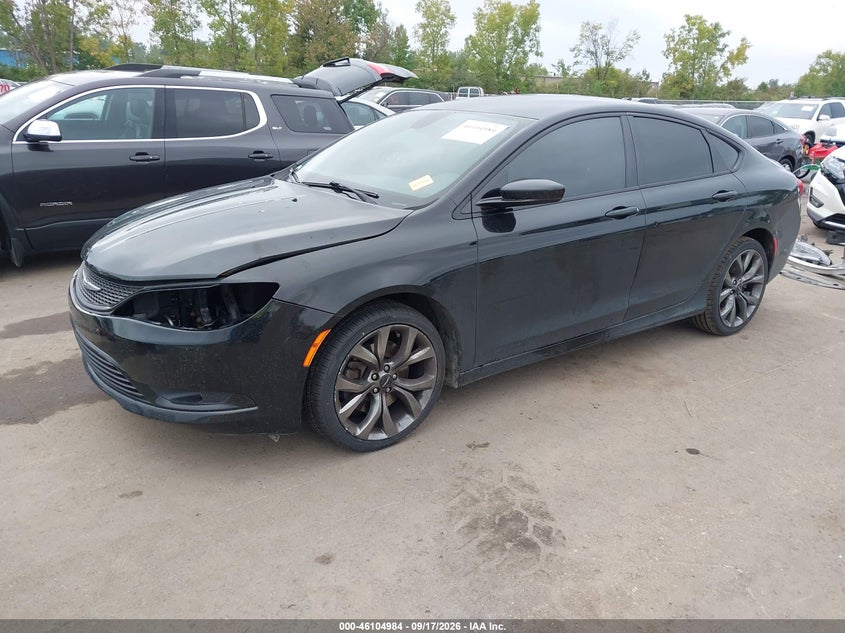 Vin: 1c3cccbb6fn635339, lot: 46604642, chrysler 200 s 20152
