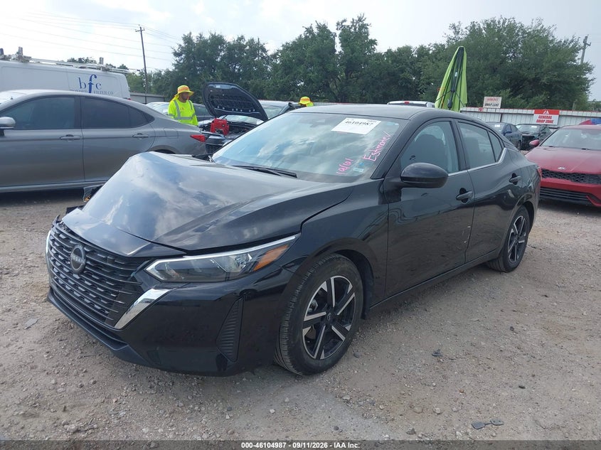 Vin: 3n1ab8cv3sy275166, lot: 46604645, nissan sentra sv 20252