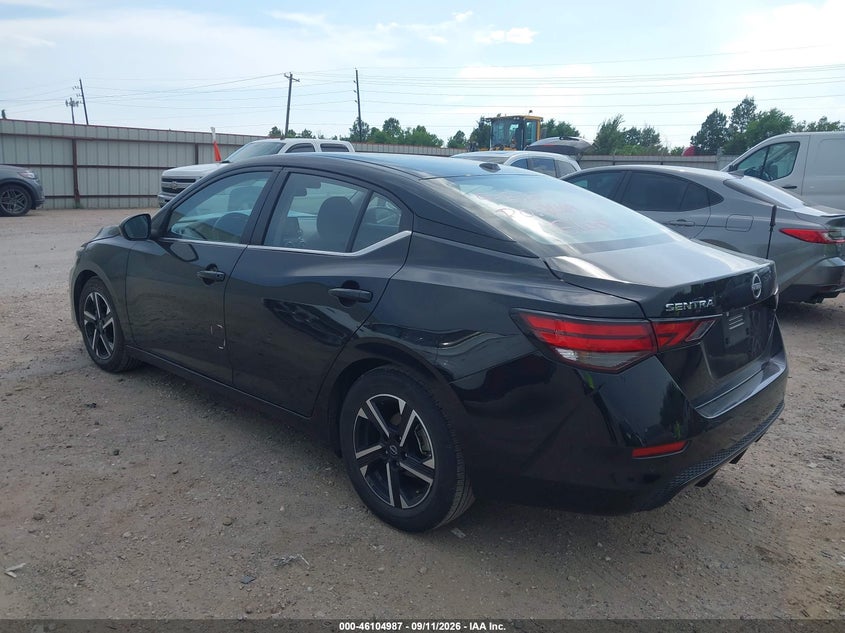 Vin: 3n1ab8cv3sy275166, lot: 46604645, nissan sentra sv 20253