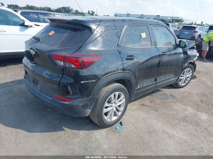 Vin: kl79mms27mb033375, lot: 46604666, chevrolet trailblazer fwd ls 20214