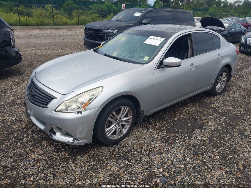 2012 Infiniti G, Обычный износ, IAAI, VIN JN1CV6AR8CM973884 — фото 2