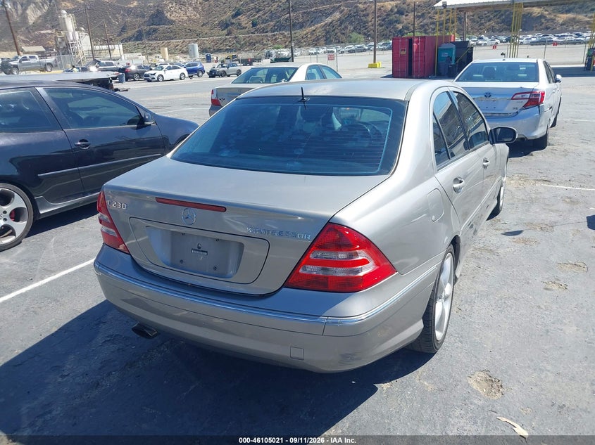 2005 MERCEDES-BENZ C 230 auction photo 4