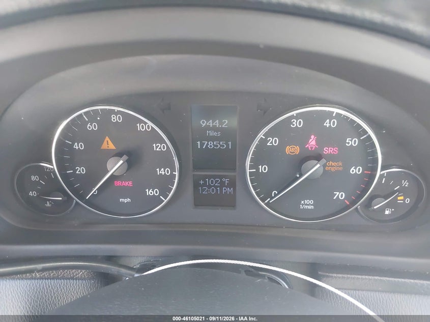 2005 MERCEDES-BENZ C 230 auction photo 7