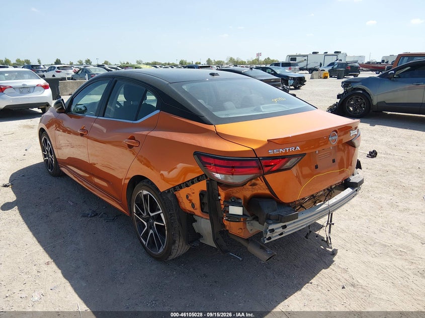 Vin: 3n1ab8dv9ry307790, lot: 46604687, nissan sentra sr xtronic cvt 20243