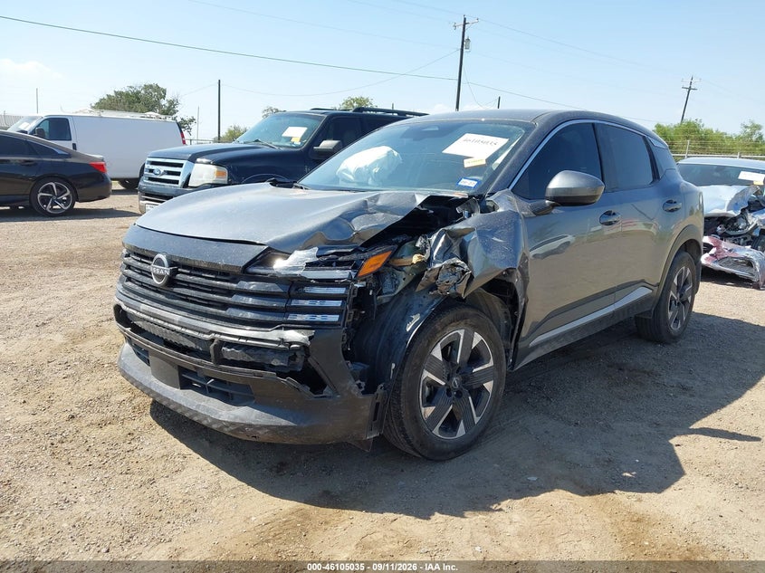 Vin: 3n8ap6cb8sl407073, lot: 46604693, nissan kicks sv intelligent awd 20252