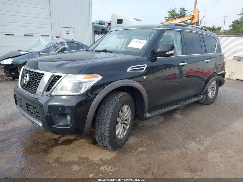 Vin: jn8ay2nc1l9617911, lot: 46604699, nissan armada sv 4wd 20202