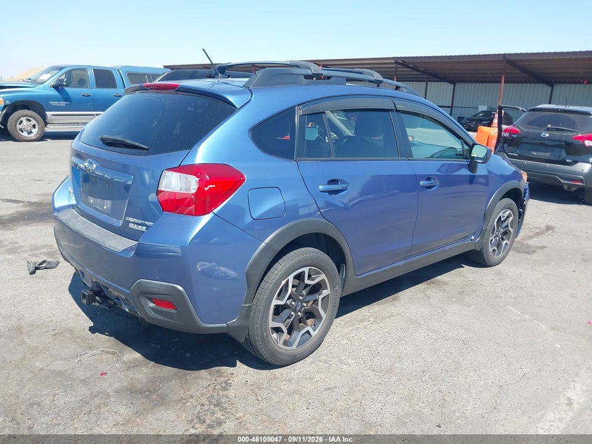 Vin: jf2gpabc2hh280574, lot: 46604705, subaru crosstrek 2.0i premium 20174