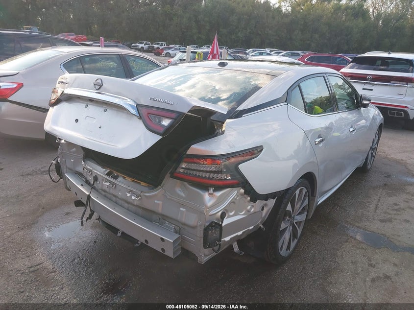 Vin: 1n4aa6fv2pc501770, lot: 46604710, nissan maxima platinum xtronic cvt 20234