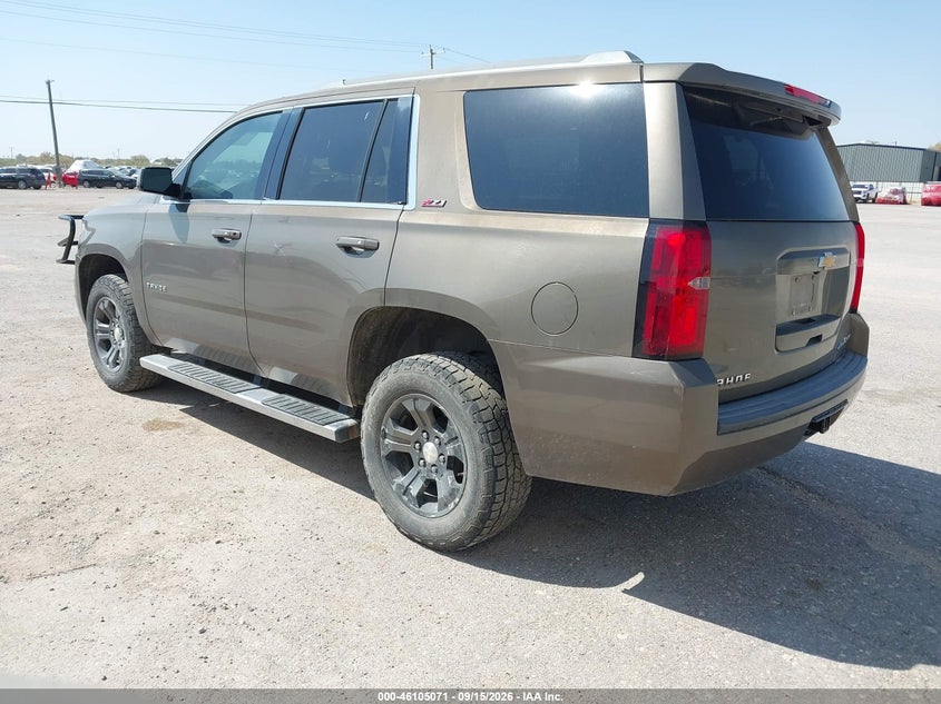Vin: 1gnskbkc1gr376273, lot: 46604729, chevrolet tahoe lt 20163