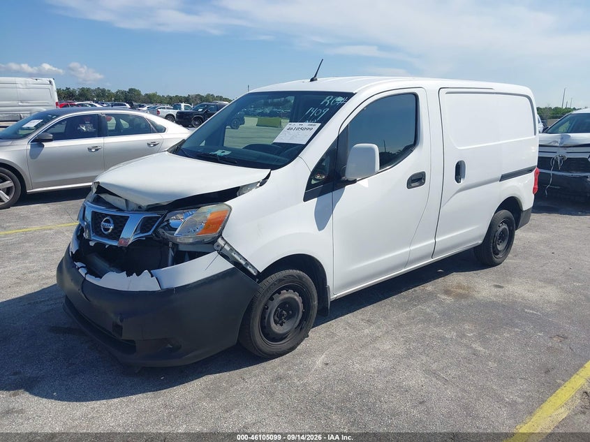 Vin: 3n6cm0kn1fk696165, lot: 46604757, nissan nv200 sv 20152