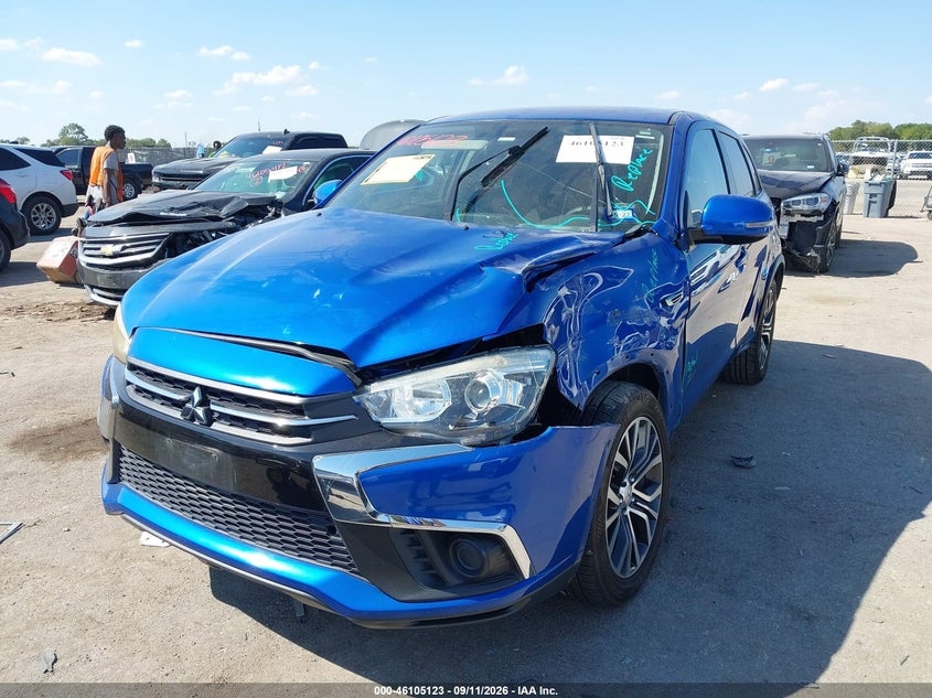 Vin: ja4ap3au5ku028353, lot: 46604781, mitsubishi outlander sport 2.0 es 20192