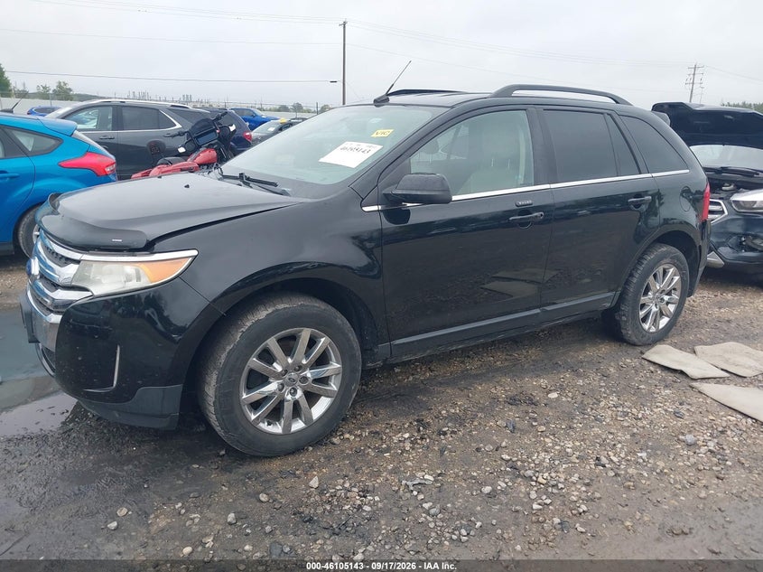 Vin: 2fmdk4kc0cba03912, lot: 46604801, ford edge limited 20122
