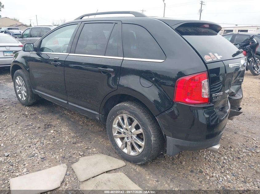 Vin: 2fmdk4kc0cba03912, lot: 46604801, ford edge limited 20123