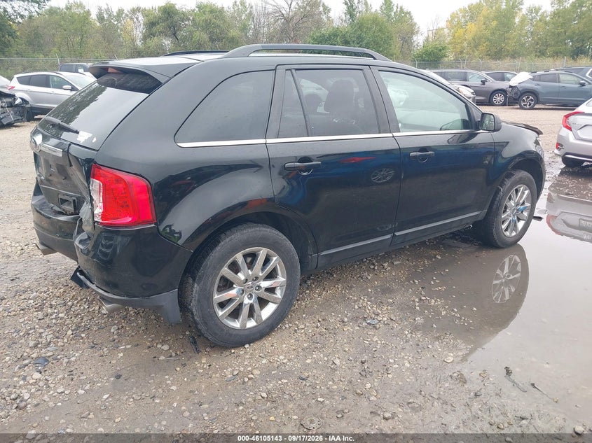 Vin: 2fmdk4kc0cba03912, lot: 46604801, ford edge limited 20124